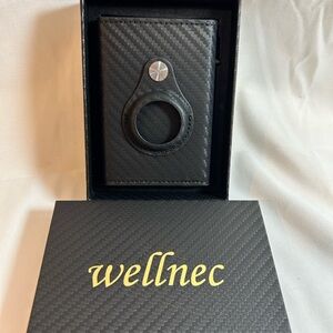 Wellnec Black Carbon Fiber Wallet